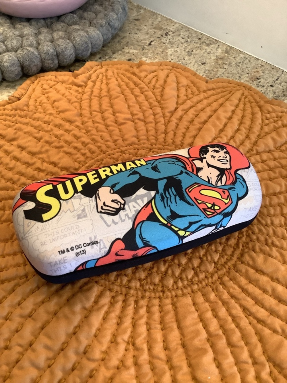 DC Comics Superman Sunglasses Case